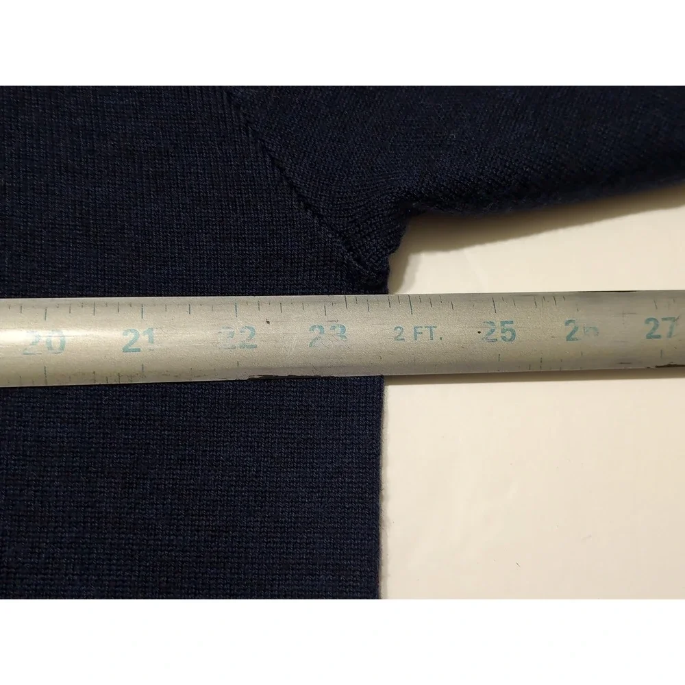 ORVIS 100% Merino Wool 1/2 Zip Sweater Hunting Elbow Patches 2ER1 Upton Large L